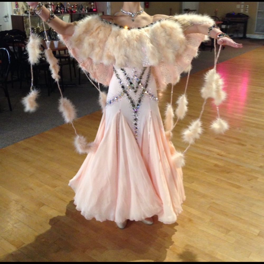 Ballroom dance dress